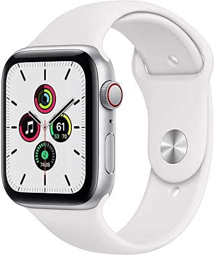 Amazon.com: Apple Watch SE (Gen 1) [GPS 44mm] Smart Watch w/Silver